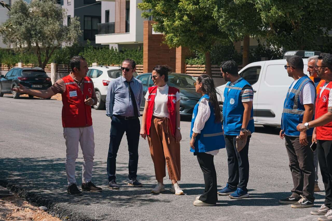 Başkan Gonca Köksal Aras Orhaniye, Ortaköy, Yeniköy Ve Kötekli'de İncelemelerde Bulundu 1